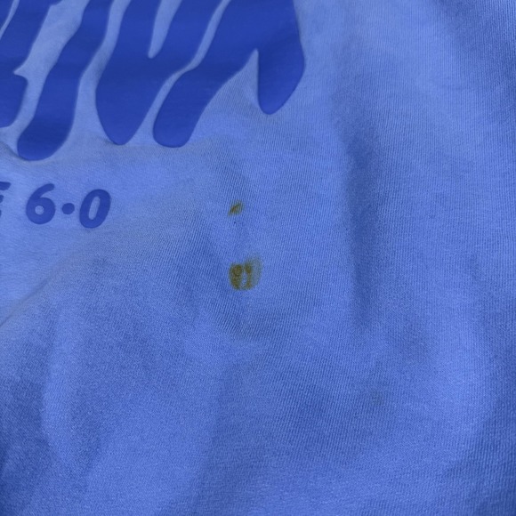 White Fox Hoodie Womens M/L Blue Archive 6.0 Pullover Fleece Graphic Back Logo - Picture 10 of 11